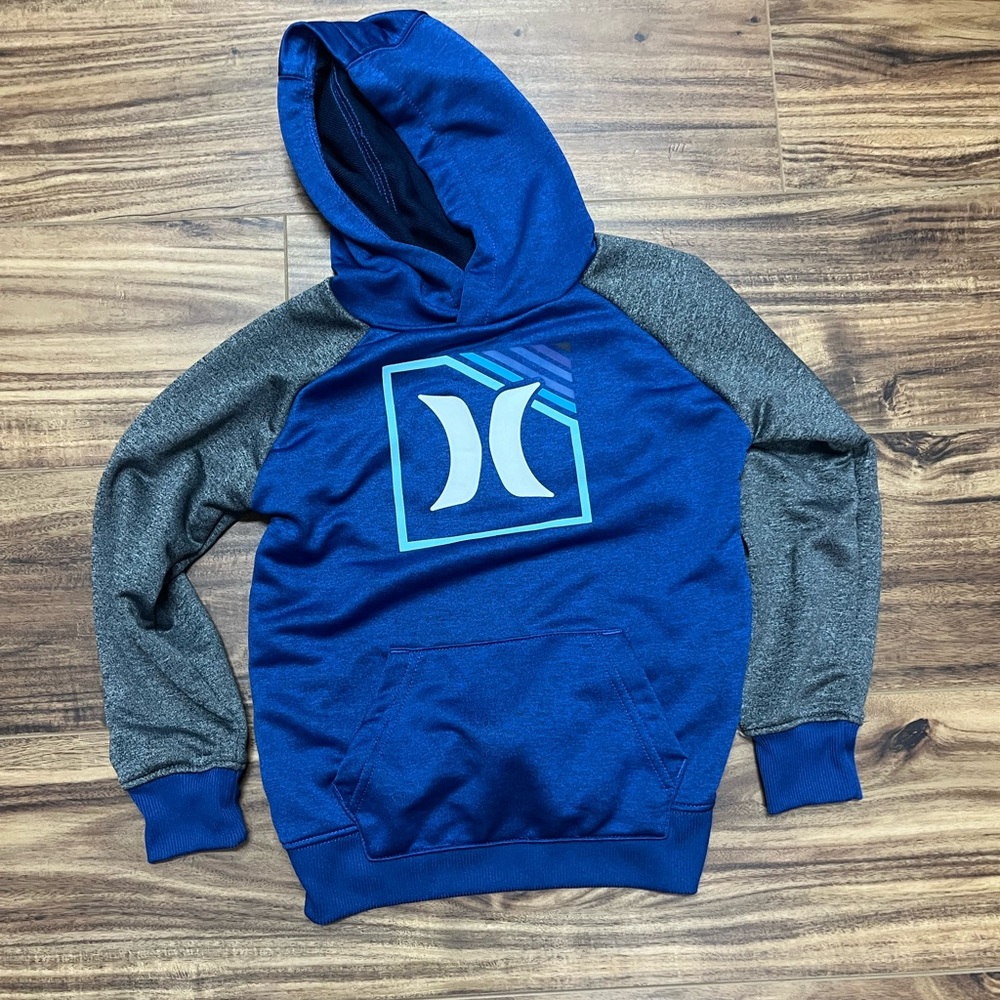 - Hurley boys pullover hoodie with pockets